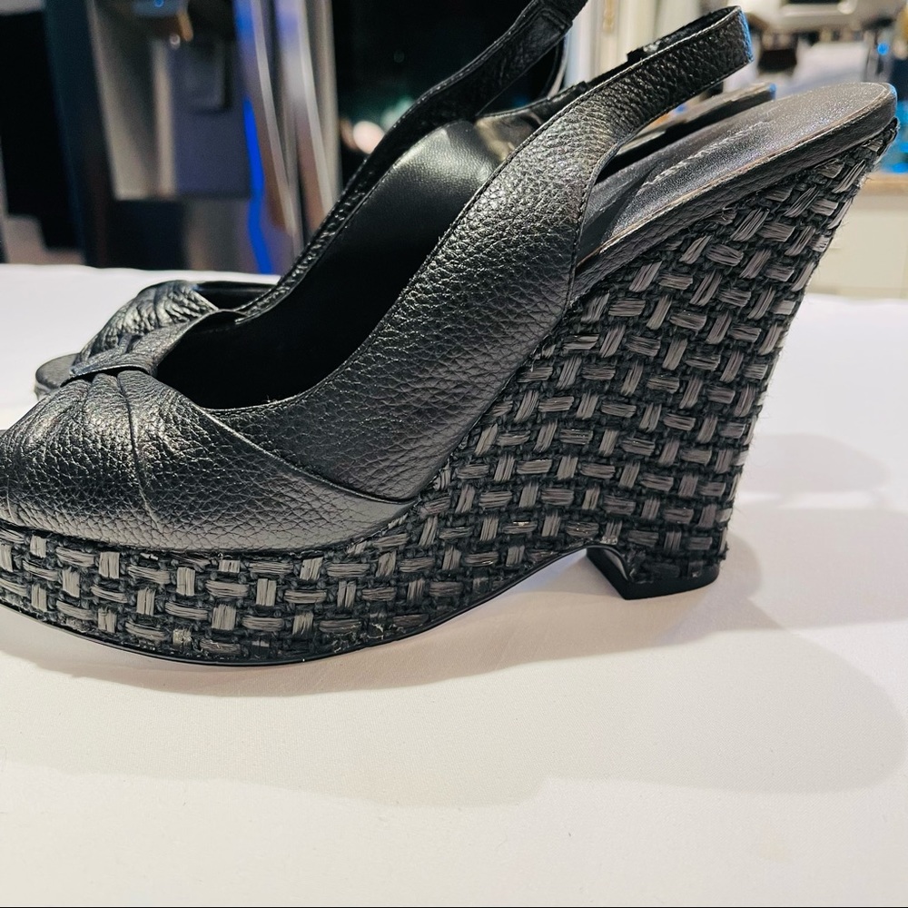 Banana Republic Wedge Sling-Backs